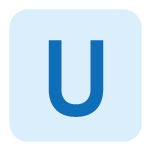 U