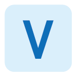 V