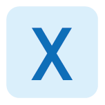 X